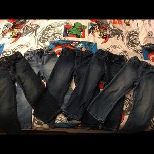 Boys 4t jeans. Multiple brands.